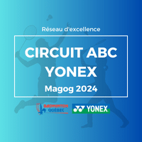 Invitation de Magog Yonex 2024