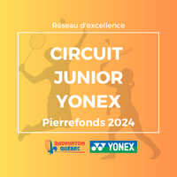 Invitation de Pierrefonds Yonex 2024
